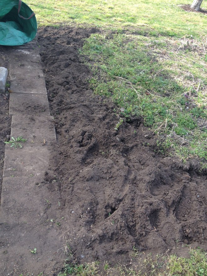 Was am Ende eines Nachmittags mit Kind im Garten so geschafft wurde... unglaublich, oder?