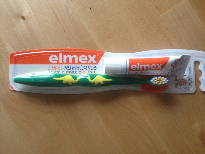Elmex Lernzahnbürste/ Zahnpasta im Set