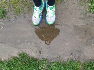 dieser Weg wird ein feuchter sein